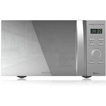 Cecotec Microondas con Grill ProClean 8110. 1000 W, Capacidad de 28l, Revestimiento Ready2Clean, Grill 1000W, 5 Niveles Funcionamiento, 8 Programas, Temporizador 60 min, Pantalla LED