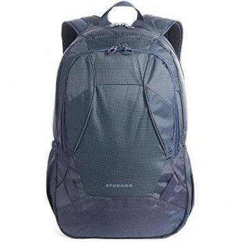 Tucano - Doppio Mochila para portátil de 15,6 pulgadas, compatible con MacBook Pro de 16, bolsillo para Powerbank/Smartphone, ideal para el deporte, el trabajo y los viajes