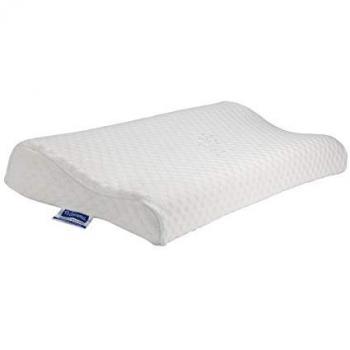 Almohada Viscoelástica Cervical Ergonómica Premium con Doble Funda Lavable - Fabricada en España (67x35x13cm)
