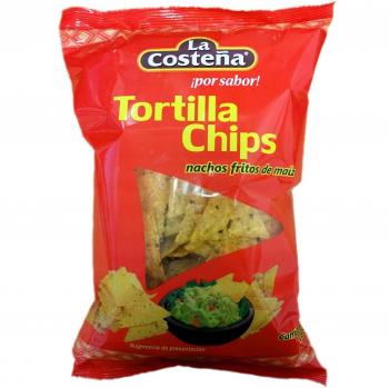 Tortilla Chips Nachos Fritos De Maíz La Costeña Bolsa 200G