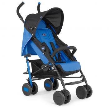 Chicco Echo - Silla de paseo, ligera y compacta, 7,6 kg, color azul