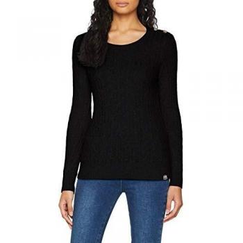Superdry Croyde Cable Knit Jersey, Azul