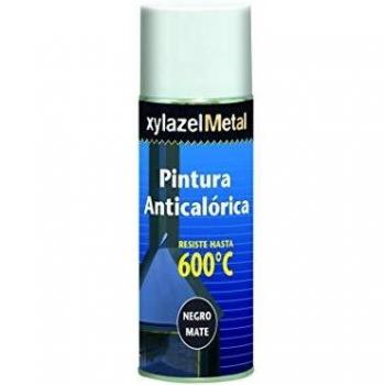 Xylazel - Pintura anticalorica spray 400ml negro mate