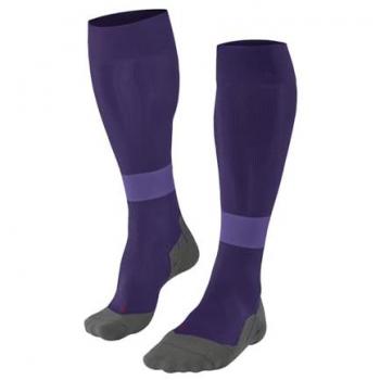 Falke RU Compression Energy Socks Women - Dark Blue - Size: 35-38 W2 - Functional Yarn With Compression - Purple (Amethyst 8683) - Calf circumference W2 - New, 2.5-5