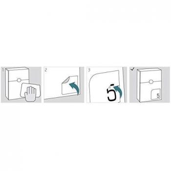Arregui Tondo S E6721-BLU Buzón Individual de Acero con Número de Vivienda Personalizable, tamaño S