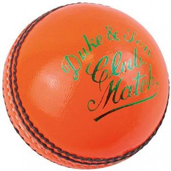 Dukes Club críquet Match a deportes de escuela Club jugar balón de entrenamiento talla 157 G, naranja