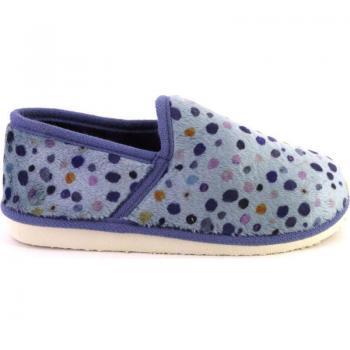 Zapatillas de casa de mujer D'ESPINOSA 4042 azul 623