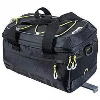 Basil Miles Cycle - Monedero Unisex, 7 L, Color Negro y Verde