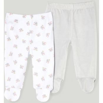 Pack de 2 polainas de bebé niño con estampado de fantasía Dumbo - Cotton Juice