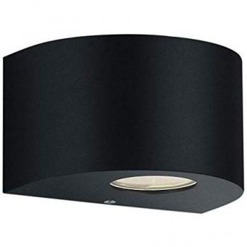 Aplique LED de exterior Rosario 2x2W 200lm 3000K IP44 negro mate