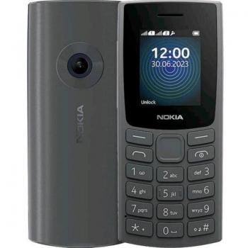 Nokia 110 (2023) Dual SIM 2G Teléfono Móvil Negro (Charcoal) con Pantalla de 4,57 cm (1.8)