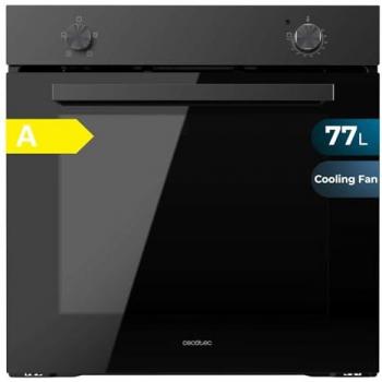 Horno Integrable Cecotec Bolero Hexa C126000 Dark Inox A - 77L, 2800W, 4 Funciones, Convección, Steam Base X2, Bajo Consumo, Fácil Limpieza