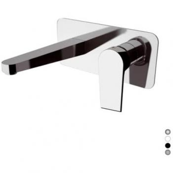 Grifo Monomando Empotrable para Lavabo Artic Negro Mate