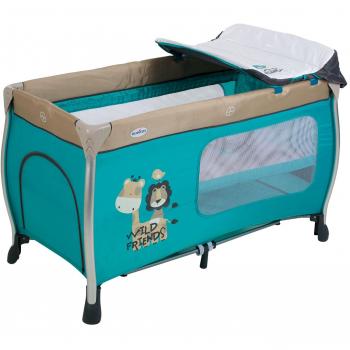Olmitos Wild Friends - Cuna parque de viaje plegable con cambiador