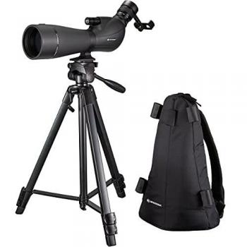 BRESSER TELESCOPIO TERRESTRE 20-60X80 SPOLUX Impermeable C/Mochila Y TRÍPODE