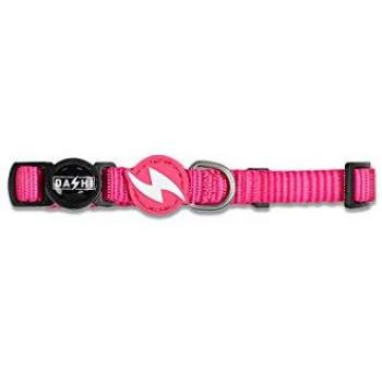 Collar para perros Dashi Solid Rosa, características: color rosa, diseño sólido, material resistente, tamaño grande