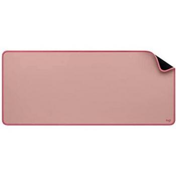 Logitech Desk Mat - Studio Series, Multifuncional, Alfombrilla de Ratón Grande, Protector de Escritorio, Base Antideslizante, Resiste Salpicaduras - Rosa