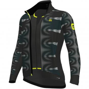 Alé PRS Coil Combi DWR Chaqueta Racing para Hombre, Blanco/Negro, 160/169