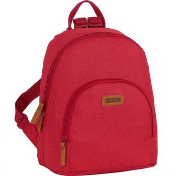 Mochila Infantil Safta Cereza Granate con Bolsillo Frontal y Cremallera de Gran Capacidad