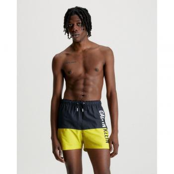 Calvin Klein - Bañador de hombre liso de largo medio