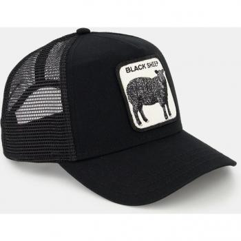 Goorin Bros The Black Sheep Trucker Cap - Black Unisex with Original Design