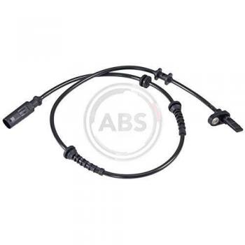 Sensor ABS de Velocidad de Rueda Trasero 30667 para Fiat - Par de 2 Piezas, Reemplazo OE
