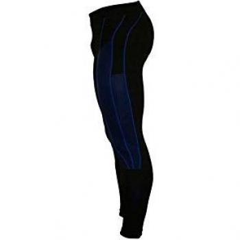 Sport Hg - Compressive Large Microperforated, color azul,negro, talla L
