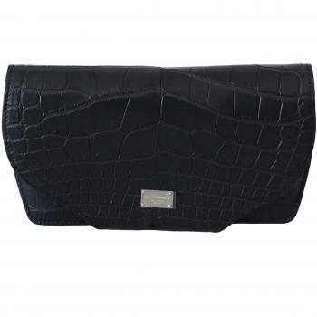 Dolce & Gabbana Blue Crocodile Eyewear Sunglasses Case Cover Pouch