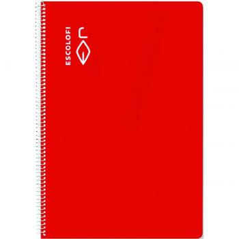 Cuaderno Escolar Cuarto 50 hojas 70 gramos Cuadrícula Pautada 3 Tapa Dura