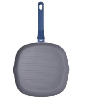 Asador de Aluminio Estampado Quid Baltic 27cm - Apto Vitrocerámica e Inducción, 2 Capas Antiadherentes