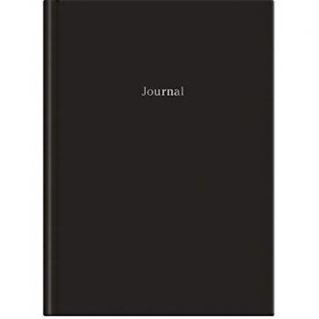 Black Hardcover Journal 6 X 8.5