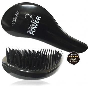 CEPILLO ANTI-TIRONES DESENREDANTE POWER NEGRO TAMAÑO GRANDE