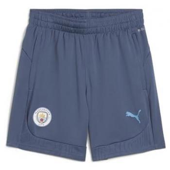 Manchester City Kids Training Shorts - Blue - 2024/25 Season