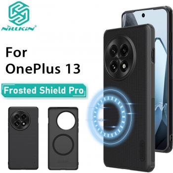 NILLKIN Super Frosted Shield Pro Magnetic Case for OnePlus 13 - Ultra Thin Matte Hard Back Cover, Shockproof PC+TPU Shell