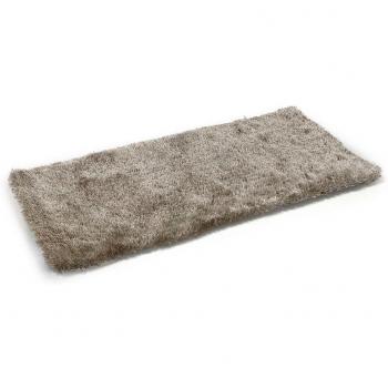 Moycor Shaggy - Alfombra de pelo fino, 140 x 200 cm, color beige