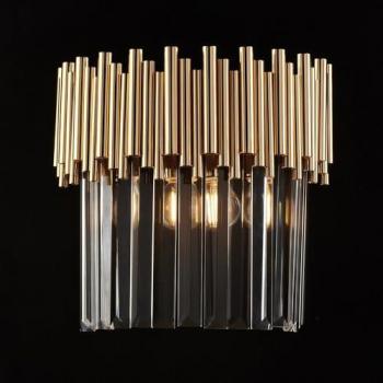 Aplique Contemporáneo Ravel Oro 2 Luces E14