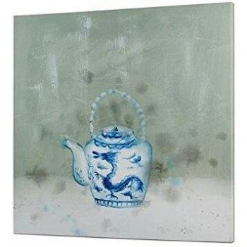 SantiagoPons Cuadro Tetera Azul