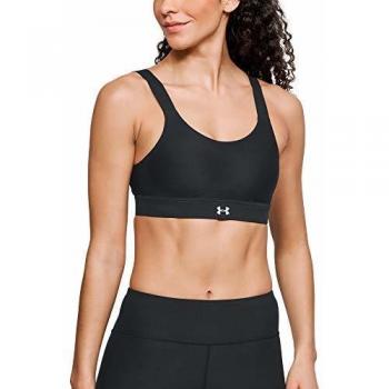 Under Armour UA Vanish High Bra Sujetador Deportivo, Mujer, Negro