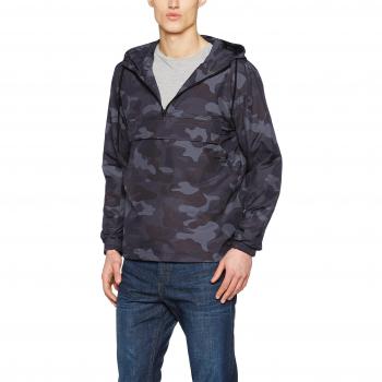 Urban Classics Camo Windbreaker Pullover Jacket