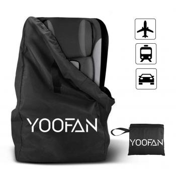 YOOFAN Bolsa de Transporte Protectora para Sillas para Coche, Bolso de Viaje para Cochecito Infantil - Resistente al Agua, Almacenamiento para Avión, Identificación Fácil en el Aeropuerto