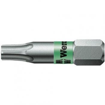 Wera 867-1 BTZ Puntas TORX®, TX 25 x 25 mm - Conectores torx, Bitorsión, longitud de 25 mm, diseño de punta torx para un ajuste perfecto y reducción del des