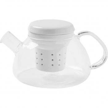 Tetera de Vidrio Resistente al Calor con Filtro de Acero Inoxidable y Diseño Elegante