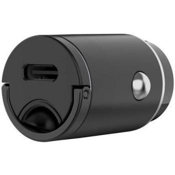 Cargador de Coche Celly USB-C 30W Negro CCMINIUSBCBK