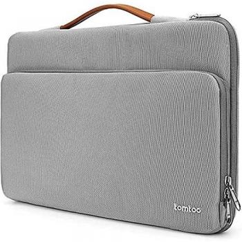 tomtoc Funda Maletín para 14 MacBook Pro M1 Pro/Max A2442 2021, 13 Antiguo MacBook Air 2012-2017, 13 Antiguo MacBook Pro 2012-2015, 13,5 Microsoft Surface Laptop, Bolsa Protectora para Portátil