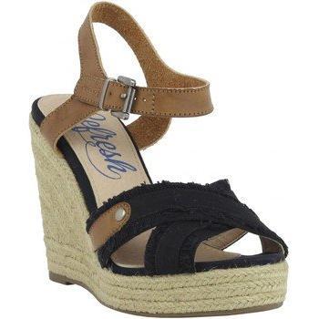 Zapatos de cuña de Mujer REFRESH 61746 LONC NEGRO