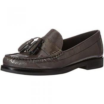 Geox D Promethea C, Mocasines para Mujer, Plateado
