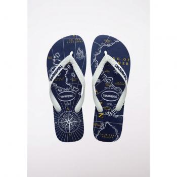Havaianas Chanclas Top Nautical Azul Marino/Blanco/Azul Marino/Azul Marino 43.5 - ¡Compra A Precios De Outlet!