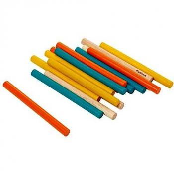 PLAN TOYS-Jgo.Habilidad Mental Pick up Sticks Plantoys, Multicolor 4127