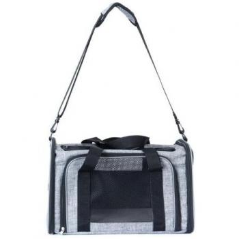 Freedog Bolso de Transporte Orly Gris para Perros Pequeños y Gatos