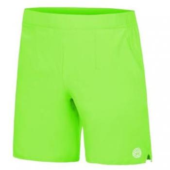 BIDI BADU Crew 9in Shorts Hombres - Verde Neón, shorts de deporte para hombres, longitud de 9 pulgadas, color verde neón